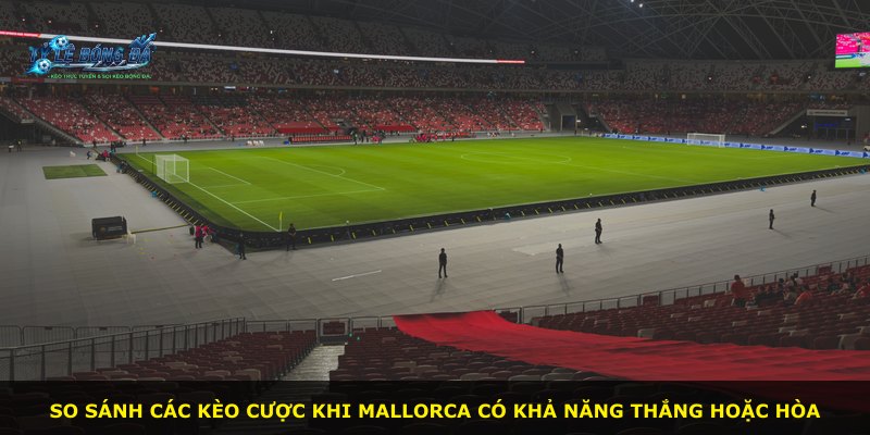 So sánh các kèo cược khi Mallorca có khả năng thắng hoặc hòa